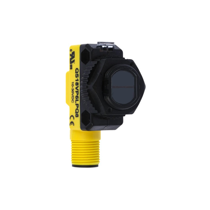 QS18VP6LPQ8  Sensore fotoelettrico a retroriflessione Sn 3,5 m  10 30 Vdc uscita PNP NO NC conn  M12