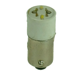 B3-L24A-WHITE  Lampada Led BA9S luce  bianca 24V AC DC