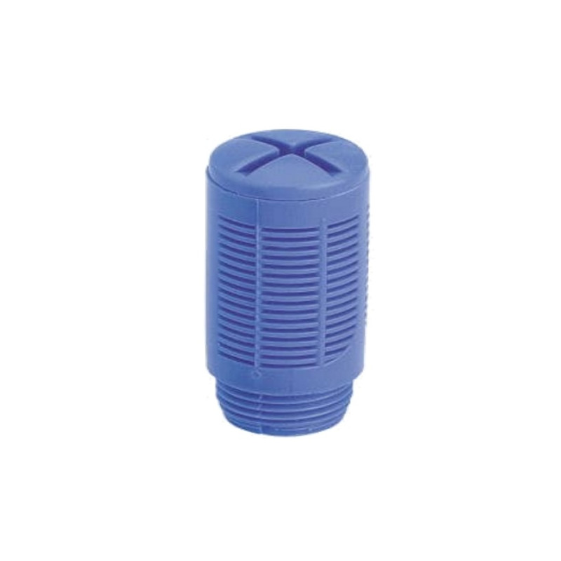 167-3/4   Silenziatore in tecnolplastica con granuli G 3/4