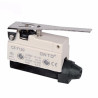 CZ-7120   Micro Finecorsa in plastica  leva inox  NO NC  10A 250V  IP40  passacavo in gomma
