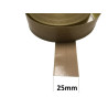PTFE5741025   Nastro GLASS PTFE   spess. 0,120   adesivo siliconico  H 25mm x 1 mtl