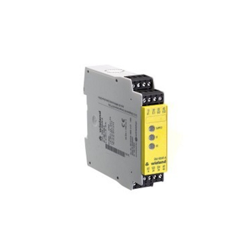 SNA4044K-A  Modulo di sicurezza per il controllo di circuiti di corrente di sicurezza 4 linee di comando  24 Vca cc   morsetti a