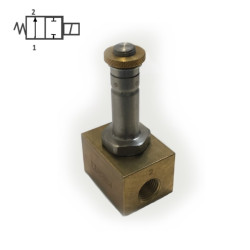 ED635A-1/4  Elettrovalvola 2/2 vie NA G  1/4