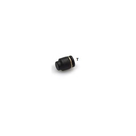 RR84.12   Racc  rapido tappo femmina in plastica T 12