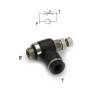 RRGSC.M5.06  Regolatore di flusso per cilindri  M5  or  T 06
